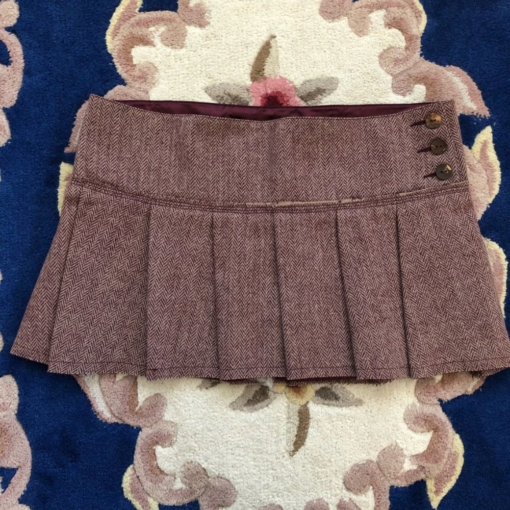 Micro Mini Pleated Hollister Skirt Y2K